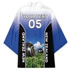 Custom New Zealand Lawn Bowls Kimono Unique Style