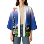 Custom New Zealand Lawn Bowls Kimono Unique Style