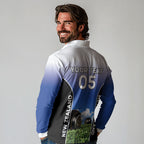 Custom New Zealand Lawn Bowls Long Sleeve Polo Shirt Unique Style