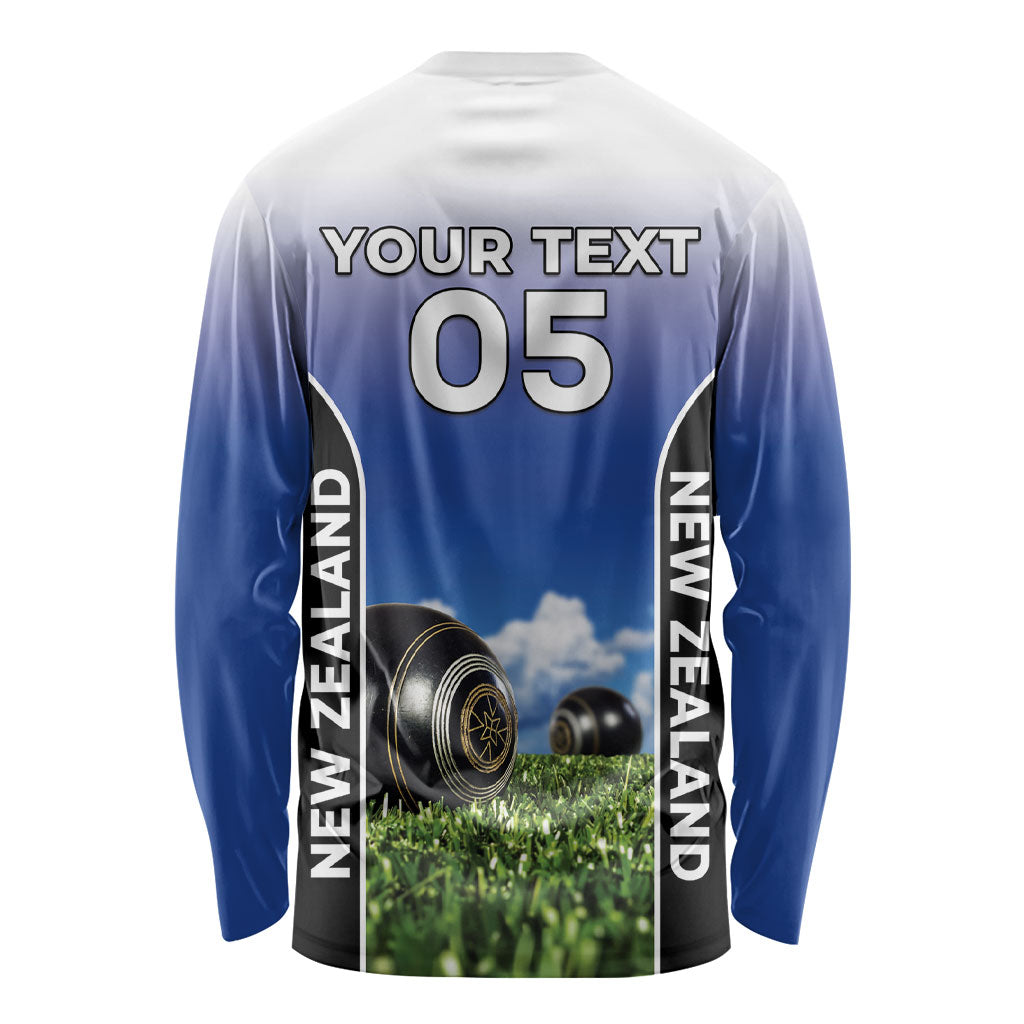 Custom New Zealand Lawn Bowls Long Sleeve Shirt Unique Style