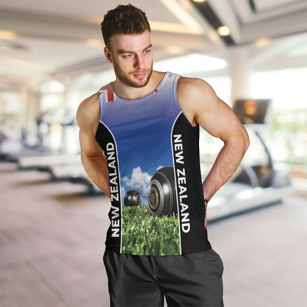 Custom New Zealand Lawn Bowls Men Tank Top Unique Style