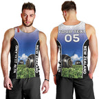 Custom New Zealand Lawn Bowls Men Tank Top Unique Style