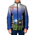 Custom New Zealand Lawn Bowls Padded Jacket Unique Style