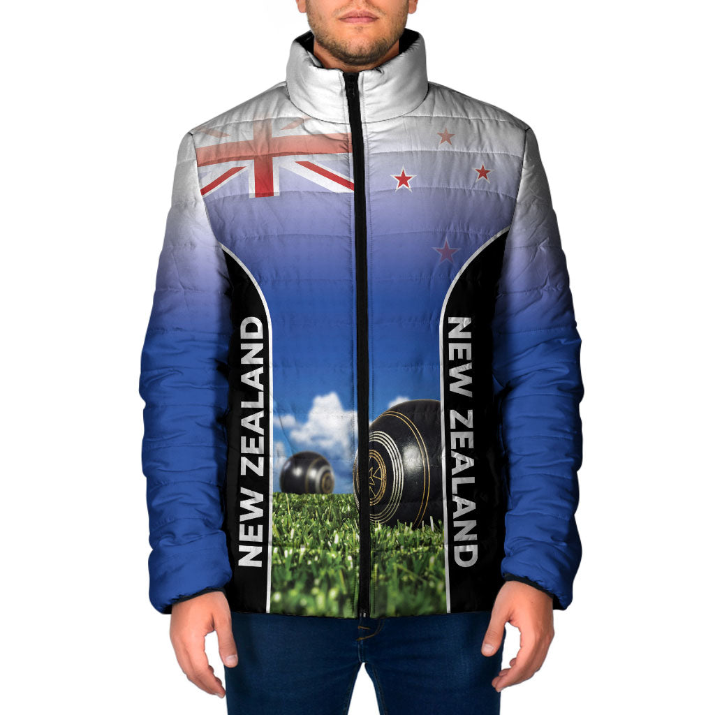 Custom New Zealand Lawn Bowls Padded Jacket Unique Style