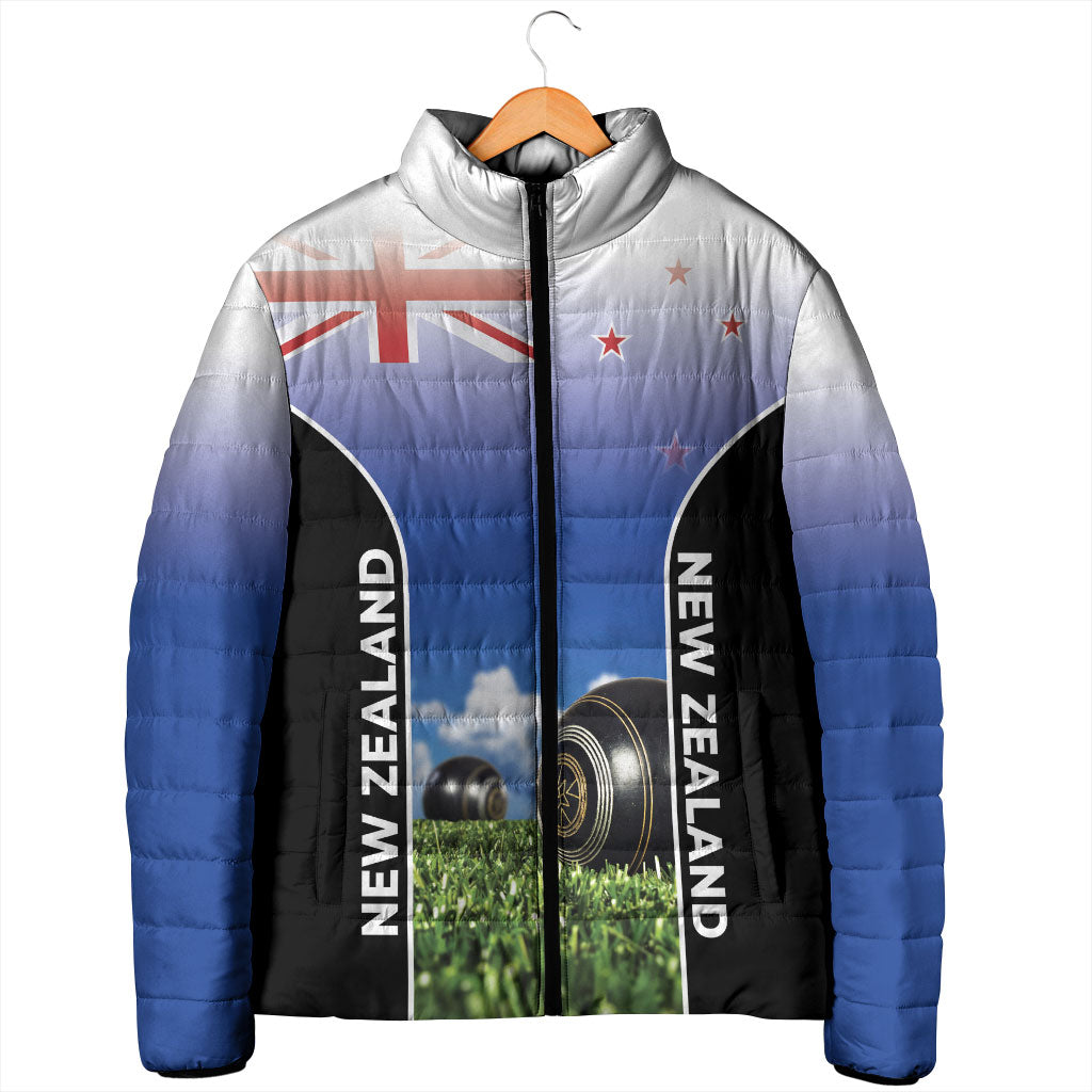 Custom New Zealand Lawn Bowls Padded Jacket Unique Style