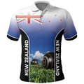 Custom New Zealand Lawn Bowls Polo Shirt Unique Style
