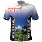Custom New Zealand Lawn Bowls Polo Shirt Unique Style