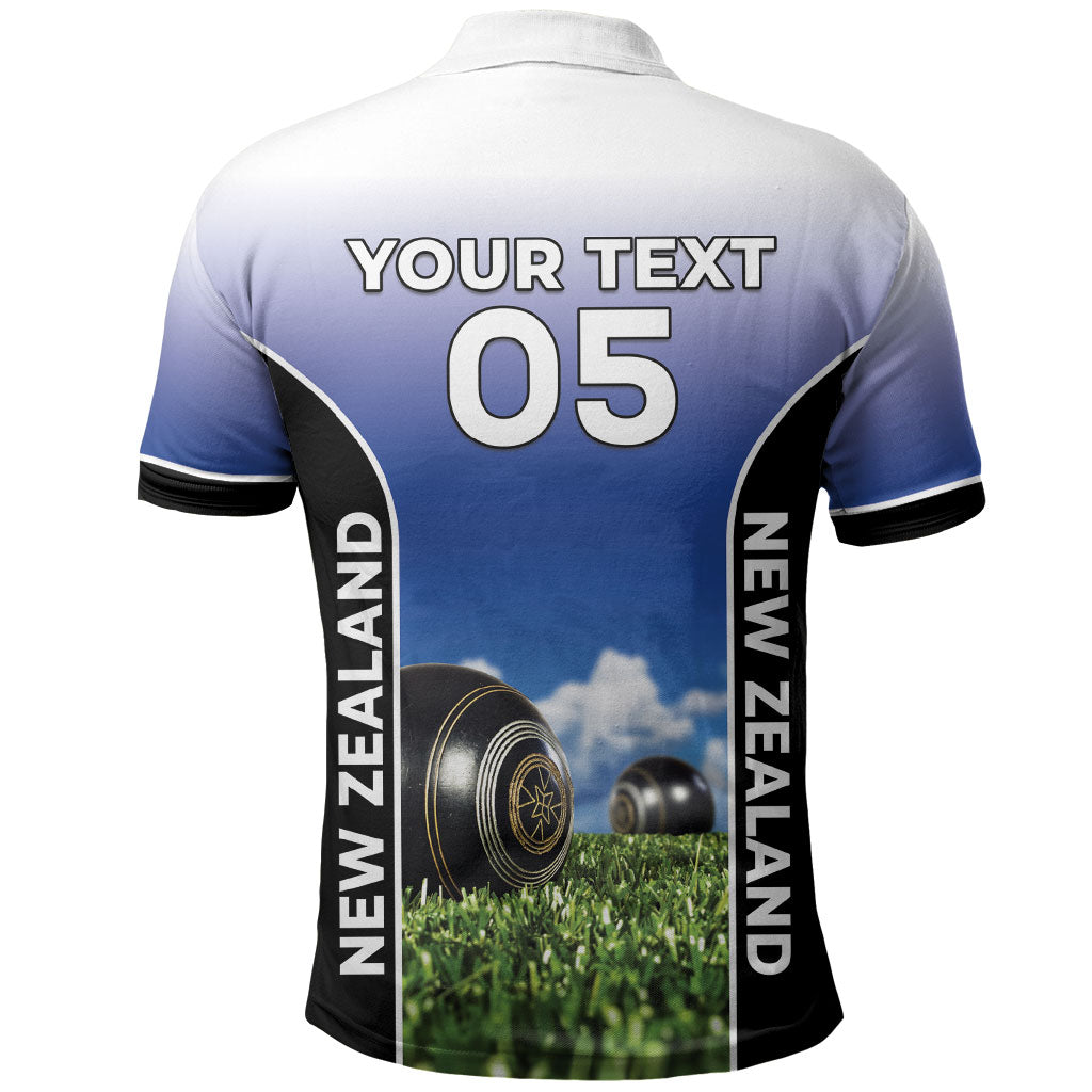 Custom New Zealand Lawn Bowls Polo Shirt Unique Style