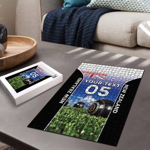 Custom New Zealand Lawn Bowls Puzzle Unique Style