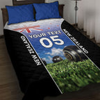 Custom New Zealand Lawn Bowls Quilt Bed Set Unique Style