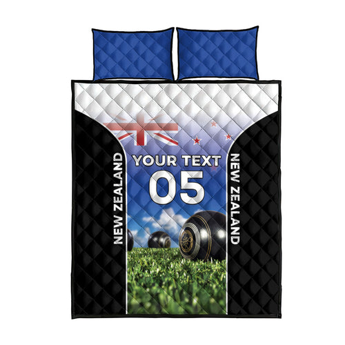Custom New Zealand Lawn Bowls Quilt Bed Set Unique Style