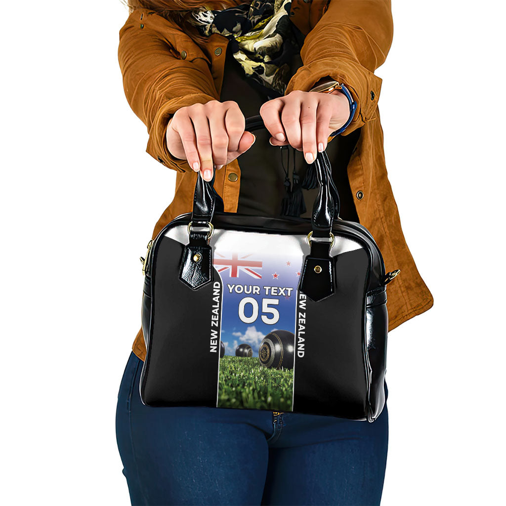 Custom New Zealand Lawn Bowls Shoulder Handbag Unique Style