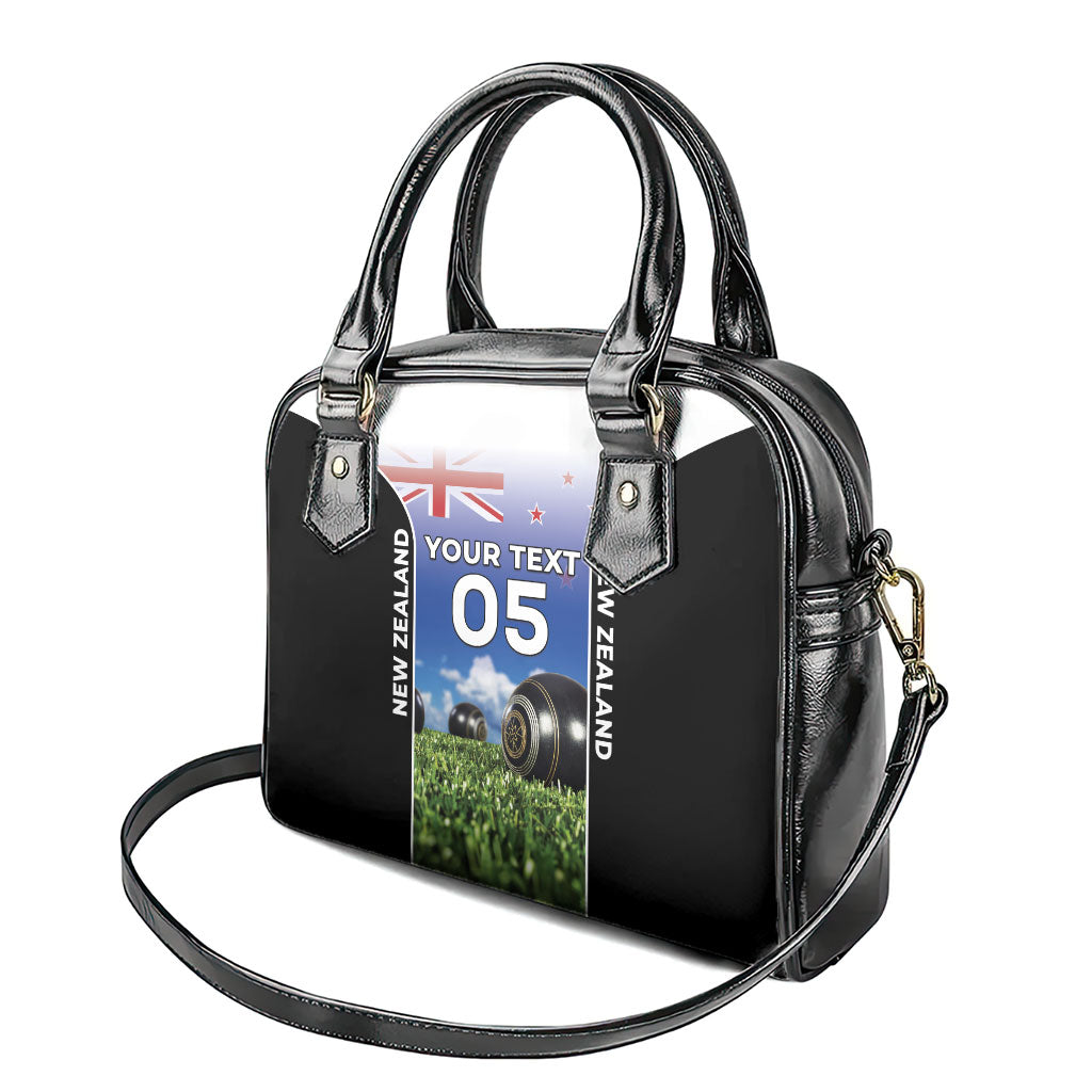 Custom New Zealand Lawn Bowls Shoulder Handbag Unique Style