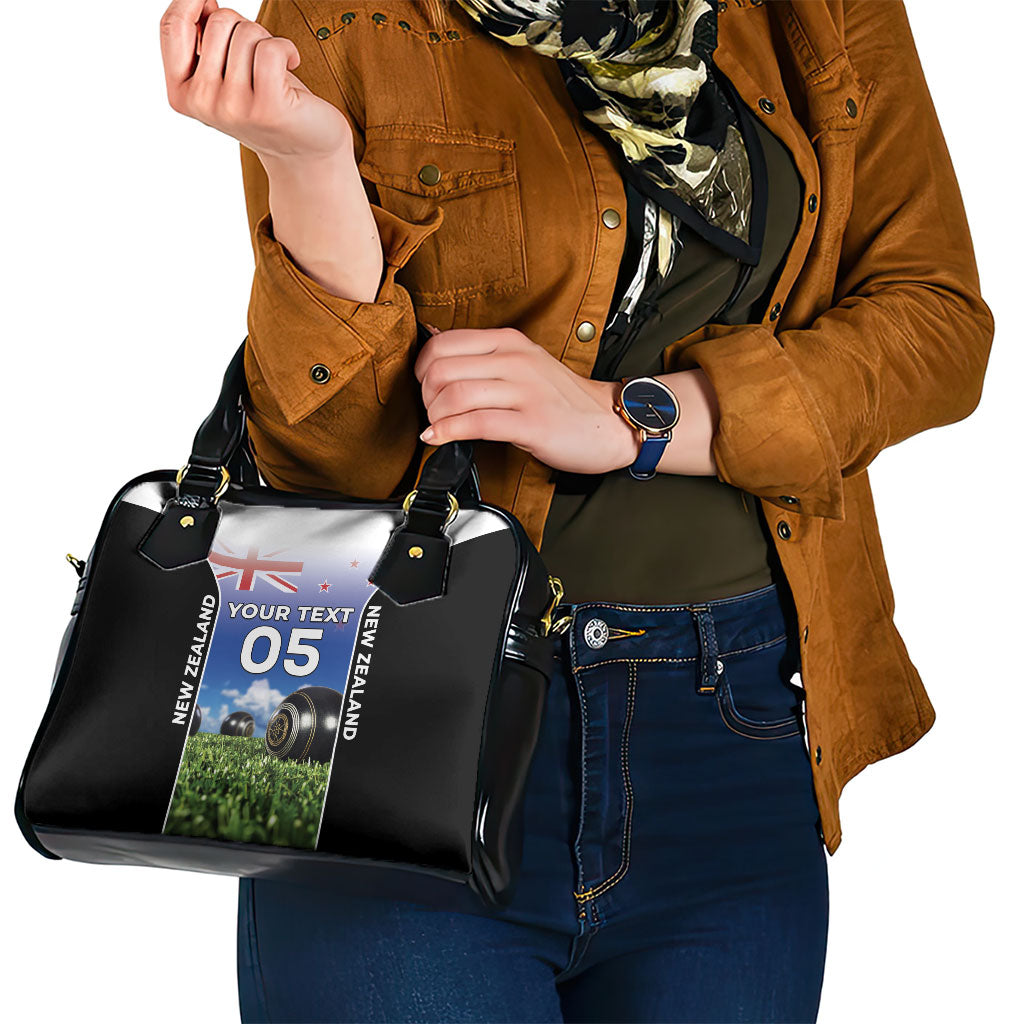 Custom New Zealand Lawn Bowls Shoulder Handbag Unique Style