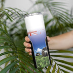 Custom New Zealand Lawn Bowls Skinny Tumbler Unique Style