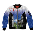 Custom New Zealand Lawn Bowls Sleeve Zip Bomber Jacket Unique Style