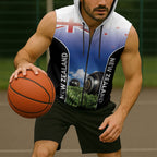 Custom New Zealand Lawn Bowls Sleeveless Zip Hoodie Unique Style