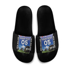Custom New Zealand Lawn Bowls Slide Sandals Unique Style