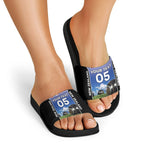 Custom New Zealand Lawn Bowls Slide Sandals Unique Style