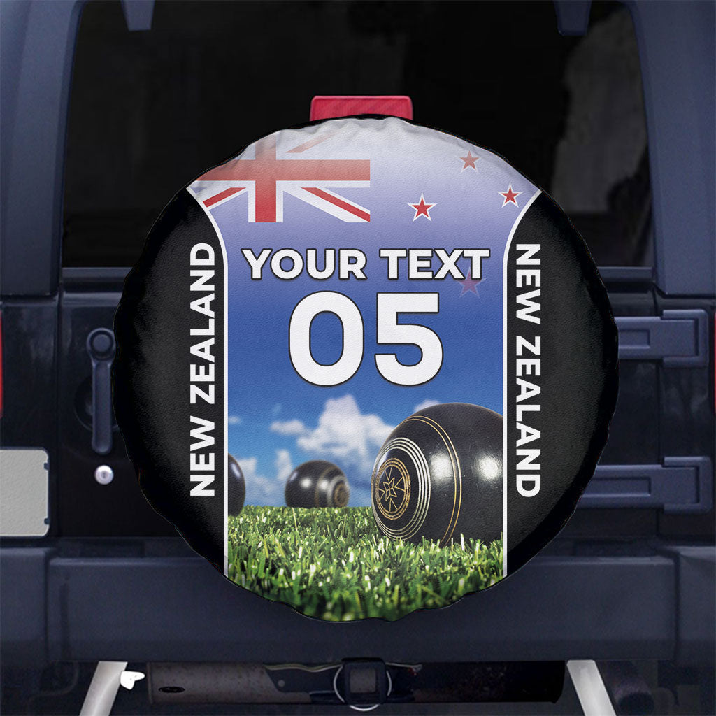 Custom New Zealand Lawn Bowls Spare Tire Cover Unique Style