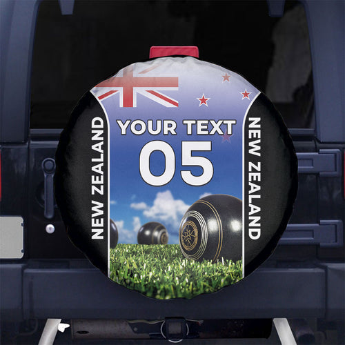Custom New Zealand Lawn Bowls Spare Tire Cover Unique Style