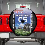 Custom New Zealand Lawn Bowls Spare Tire Cover Unique Style