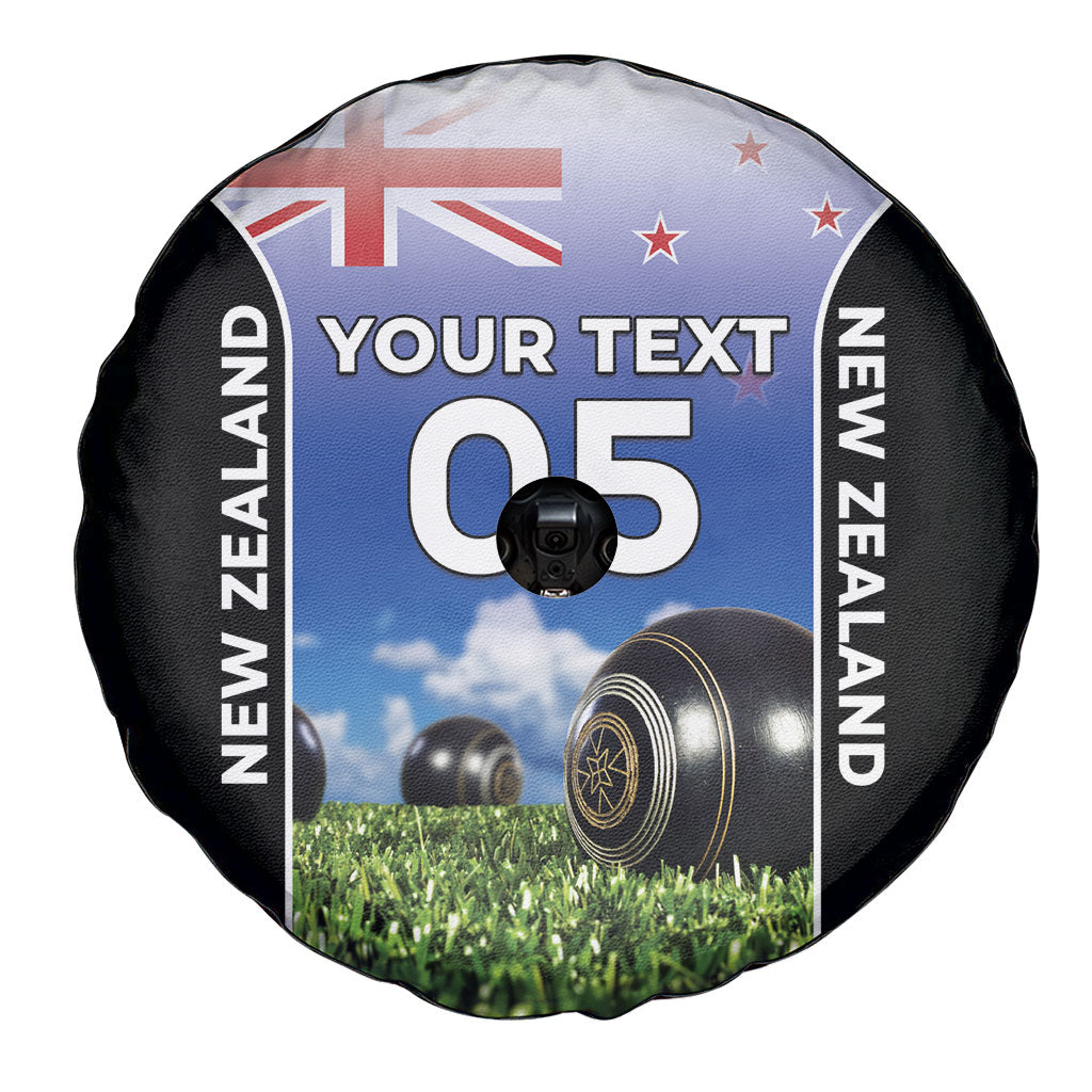 Custom New Zealand Lawn Bowls Spare Tire Cover Unique Style