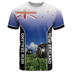Custom New Zealand Lawn Bowls T Shirt Unique Style