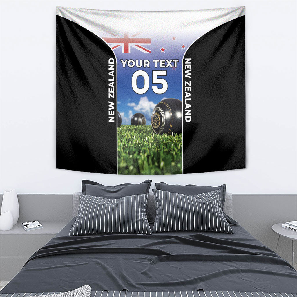 Custom New Zealand Lawn Bowls Tapestry Unique Style