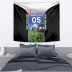 Custom New Zealand Lawn Bowls Tapestry Unique Style