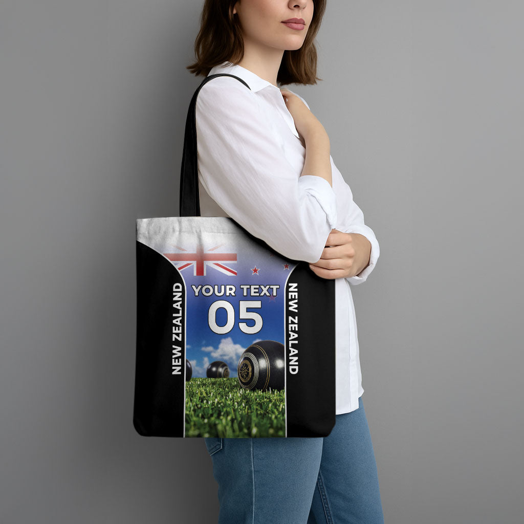 Custom New Zealand Lawn Bowls Tote Bag Unique Style