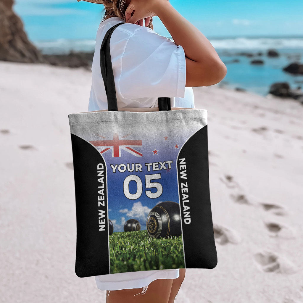 Custom New Zealand Lawn Bowls Tote Bag Unique Style