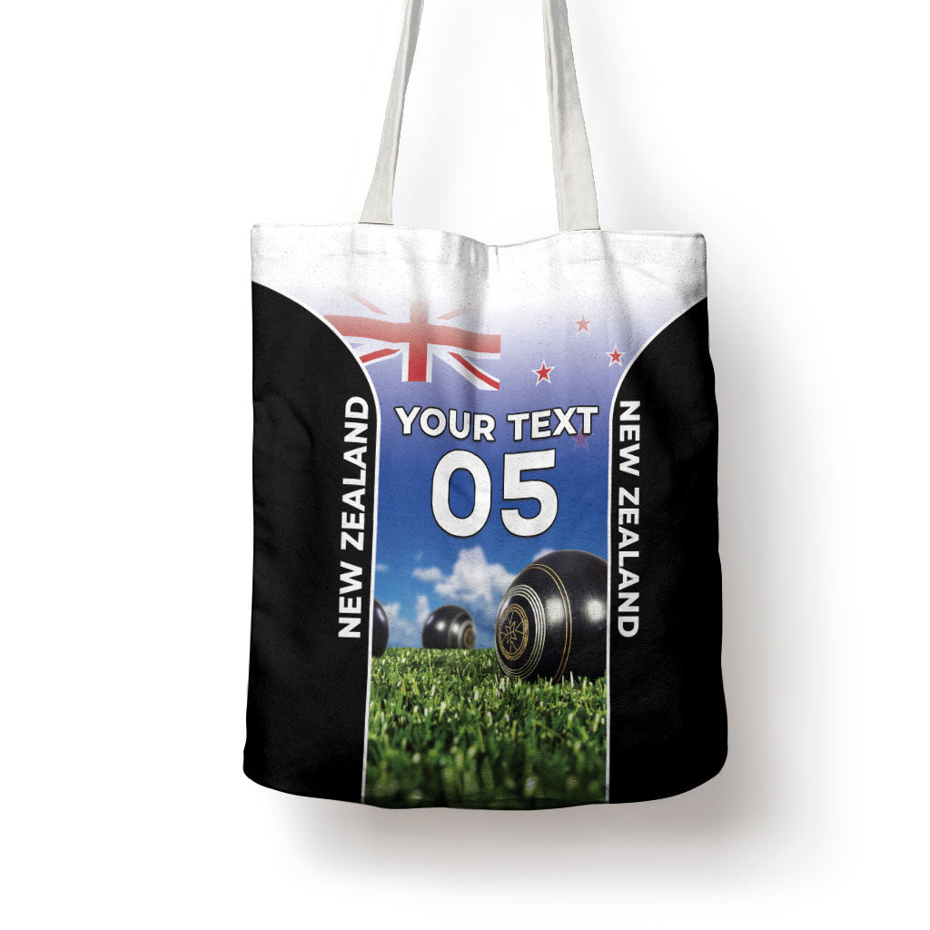 Custom New Zealand Lawn Bowls Tote Bag Unique Style