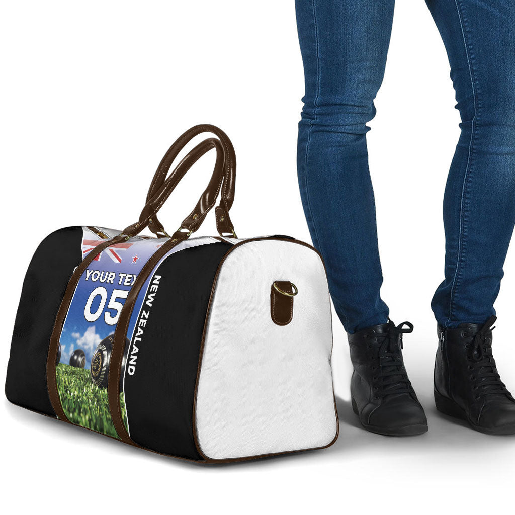 Custom New Zealand Lawn Bowls Travel Bag Unique Style