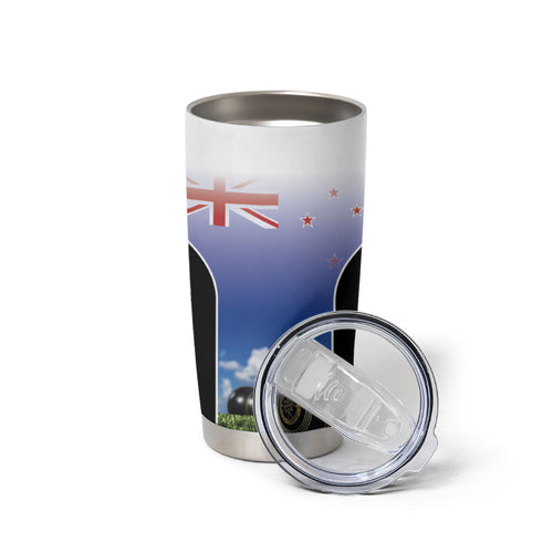 Custom New Zealand Lawn Bowls Tumbler Cup Unique Style