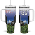 Custom New Zealand Lawn Bowls Tumbler With Handle Unique Style