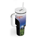 Custom New Zealand Lawn Bowls Tumbler With Handle Unique Style