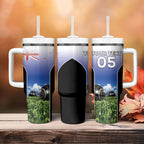 Custom New Zealand Lawn Bowls Tumbler With Handle Unique Style