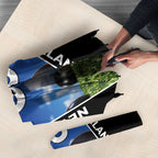 Custom New Zealand Lawn Bowls Umbrella Unique Style
