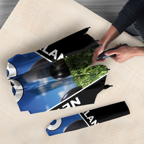 Custom New Zealand Lawn Bowls Umbrella Unique Style