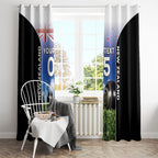 Custom New Zealand Lawn Bowls Window Curtain Unique Style