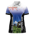 Custom New Zealand Lawn Bowls Women Polo Shirt Unique Style