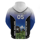 Custom New Zealand Lawn Bowls Zip Hoodie Unique Style