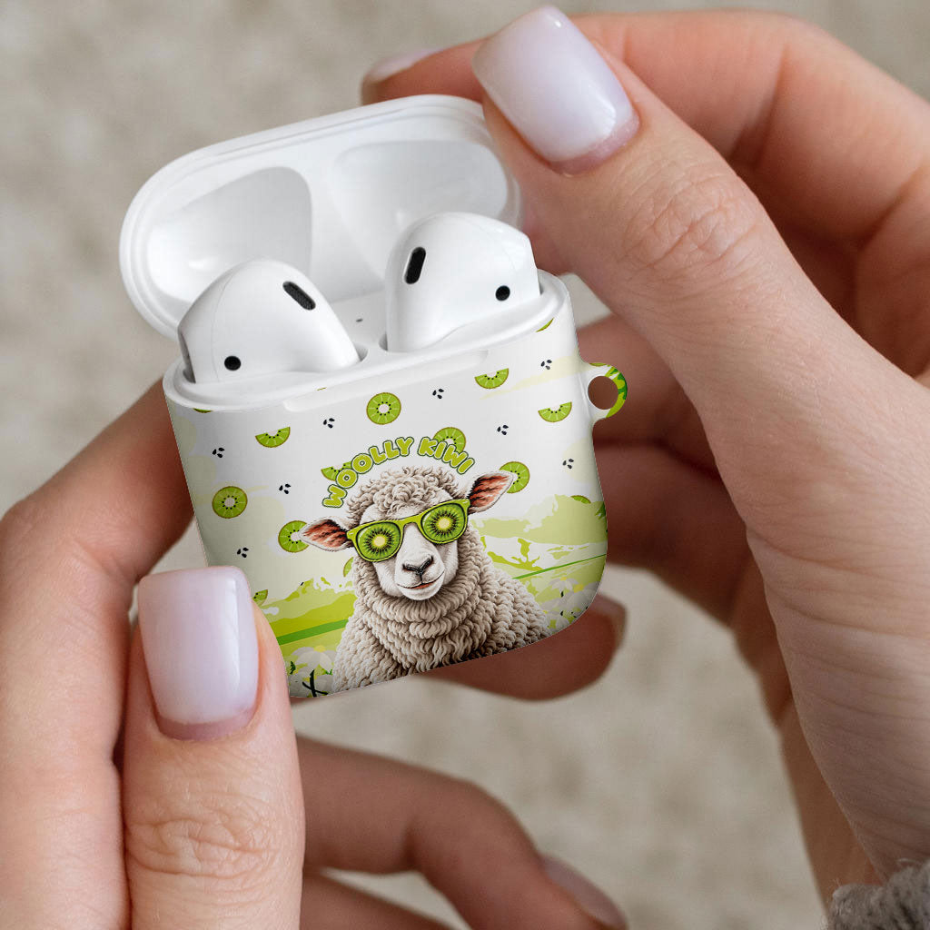New Zealand Funny Woolly Kiwi Sheep AirPods Case