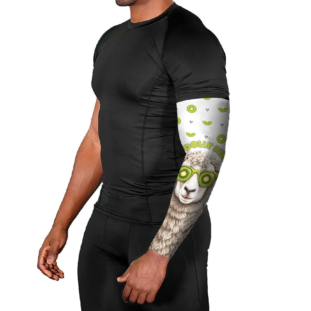 New Zealand Funny Woolly Kiwi Sheep Arm Sleeves