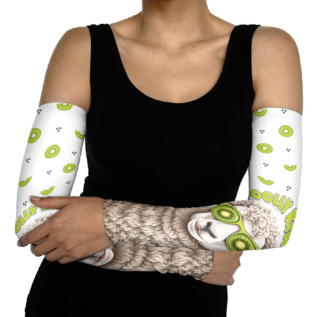 New Zealand Funny Woolly Kiwi Sheep Arm Sleeves