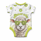 New Zealand Funny Woolly Kiwi Sheep Baby Onesie