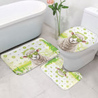 New Zealand Funny Woolly Kiwi Sheep Bathroom Set