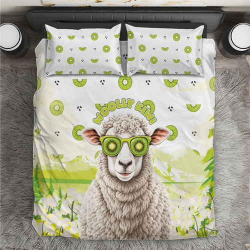 New Zealand Funny Woolly Kiwi Sheep Bedding Set