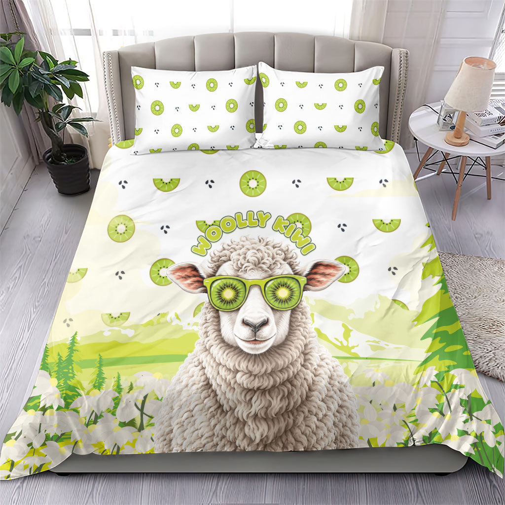 New Zealand Funny Woolly Kiwi Sheep Bedding Set
